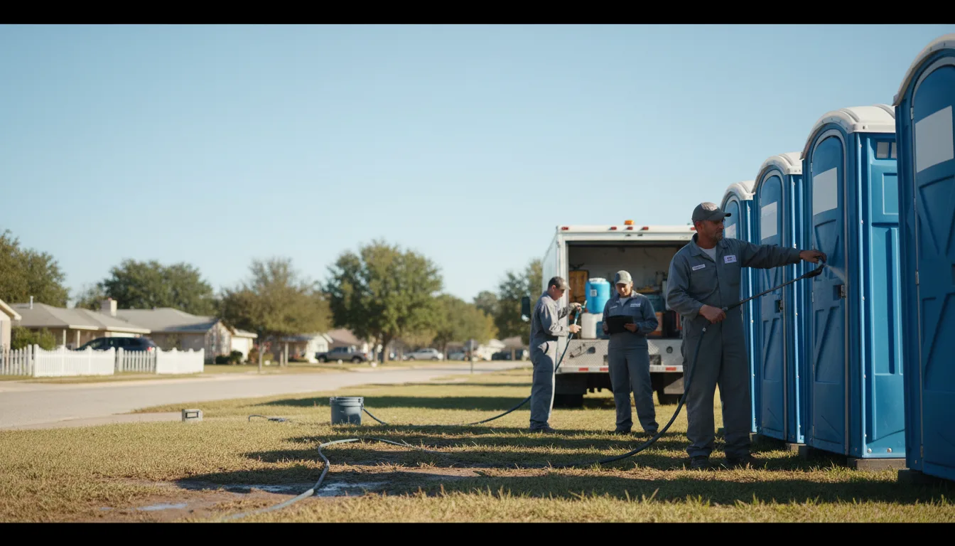 Long-Term Portable Toilet Rental in Battle Ground, IN near me